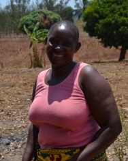Smallholder farmer in coastal county Lamu